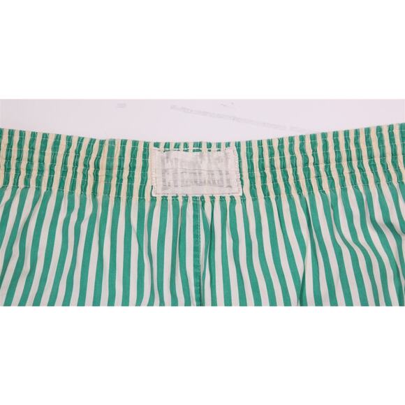 Everlast Vintage Green/White Striped Boxing Swimming Shorts Trunks Men's Large - Picture 2 of 5